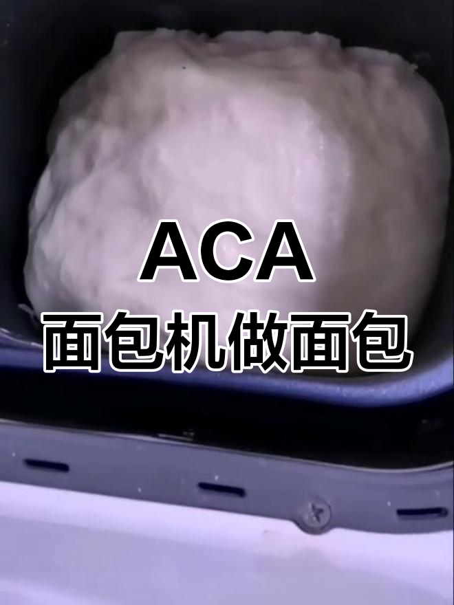 使用ACA面包机制作美味面包