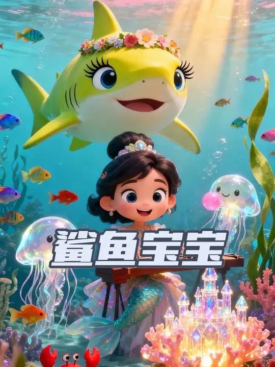《鲨鱼宝宝》儿歌,以简单重复的旋律,活泼的节奏和简单易学的歌词,成为很多宝宝和家长的最爱,