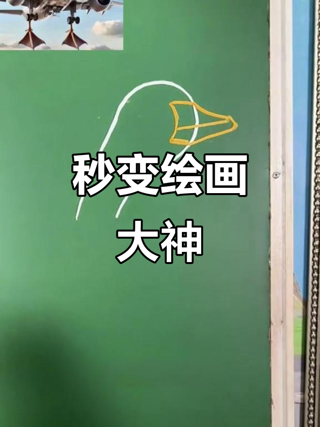 天鹅飞机画法大揭秘,零基础也能轻松掌握!