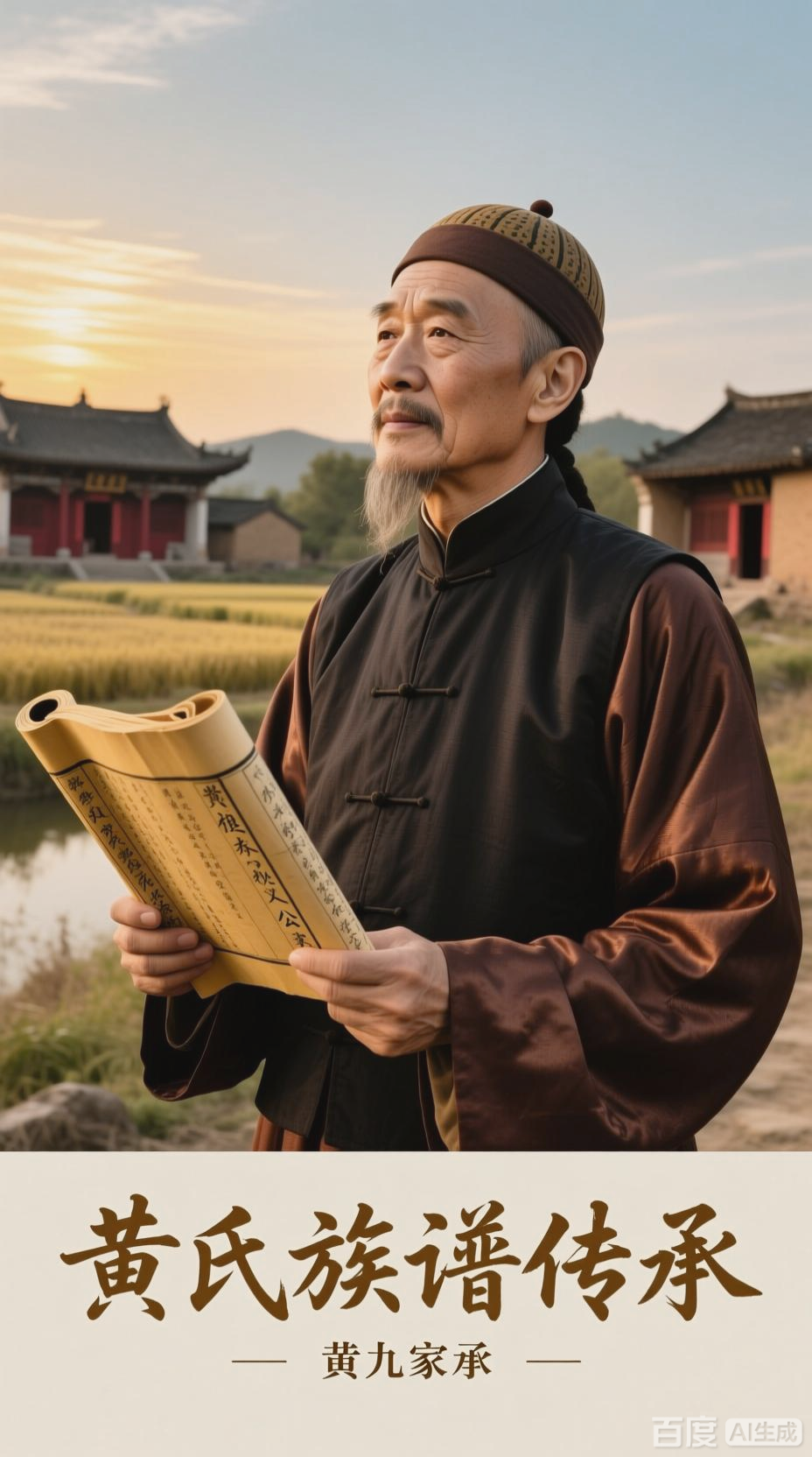 黄氏族谱:传承与家族荣光