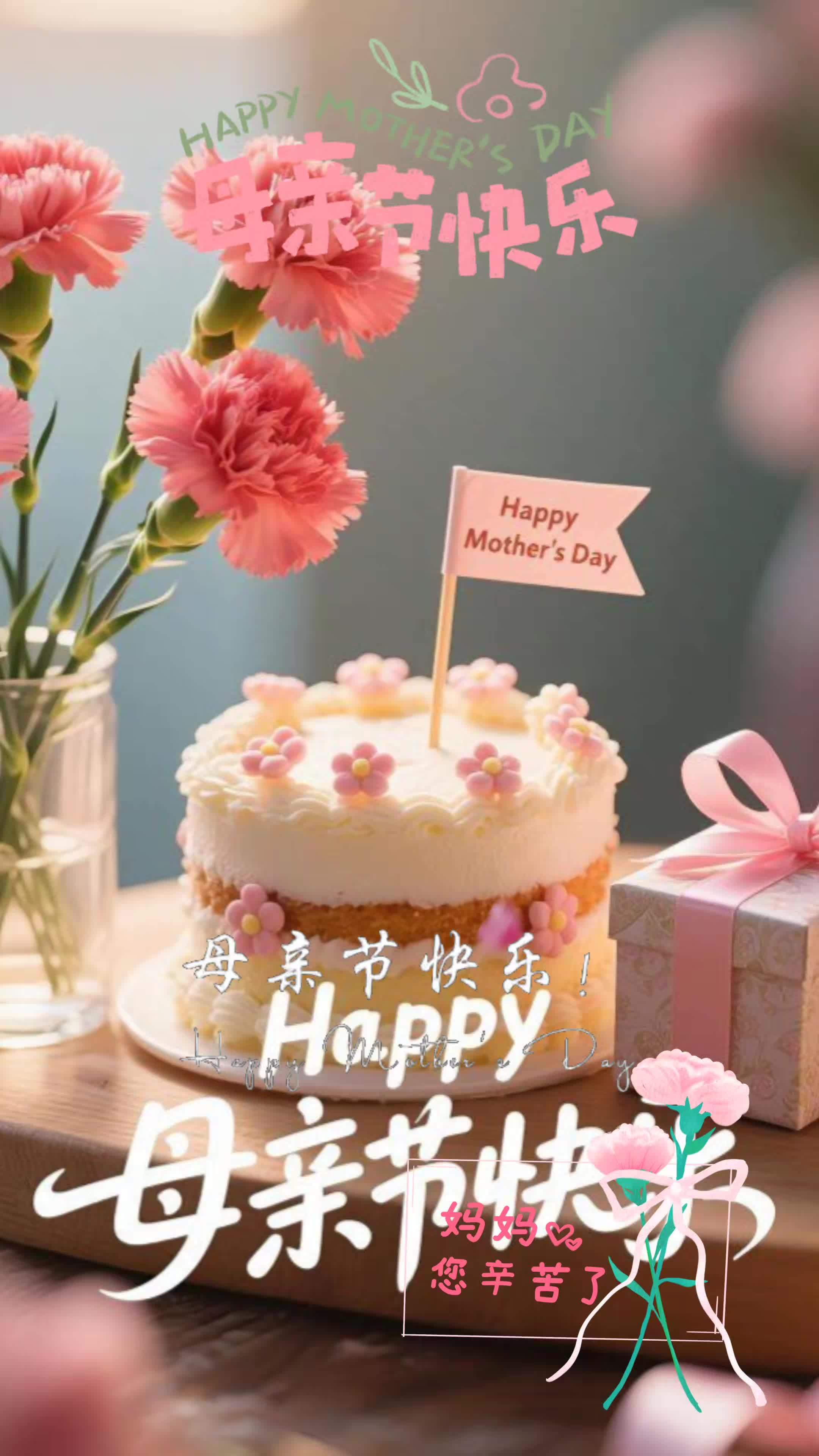 母亲节 美食 蛋糕    爱在日常 最不寻常