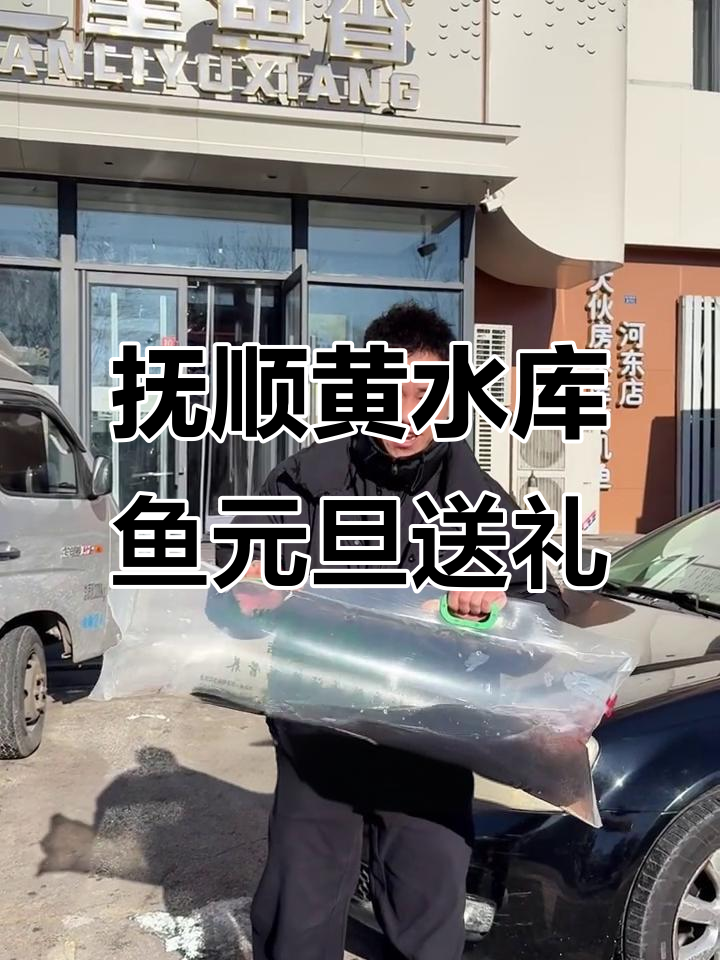 元旦送礼佳选,抚顺特色黄水库鱼带回家