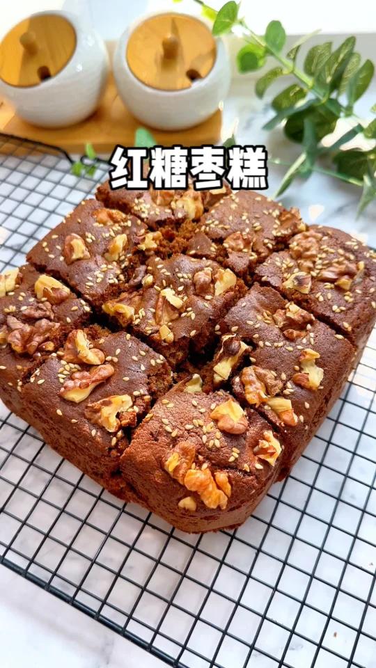红糖枣糕