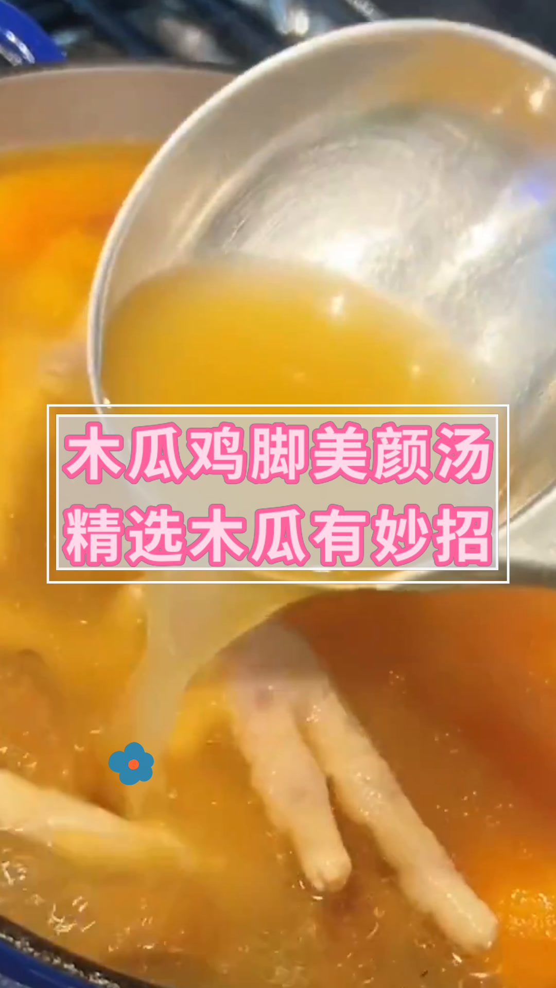 木瓜鸡脚美颜汤精选木瓜有妙招