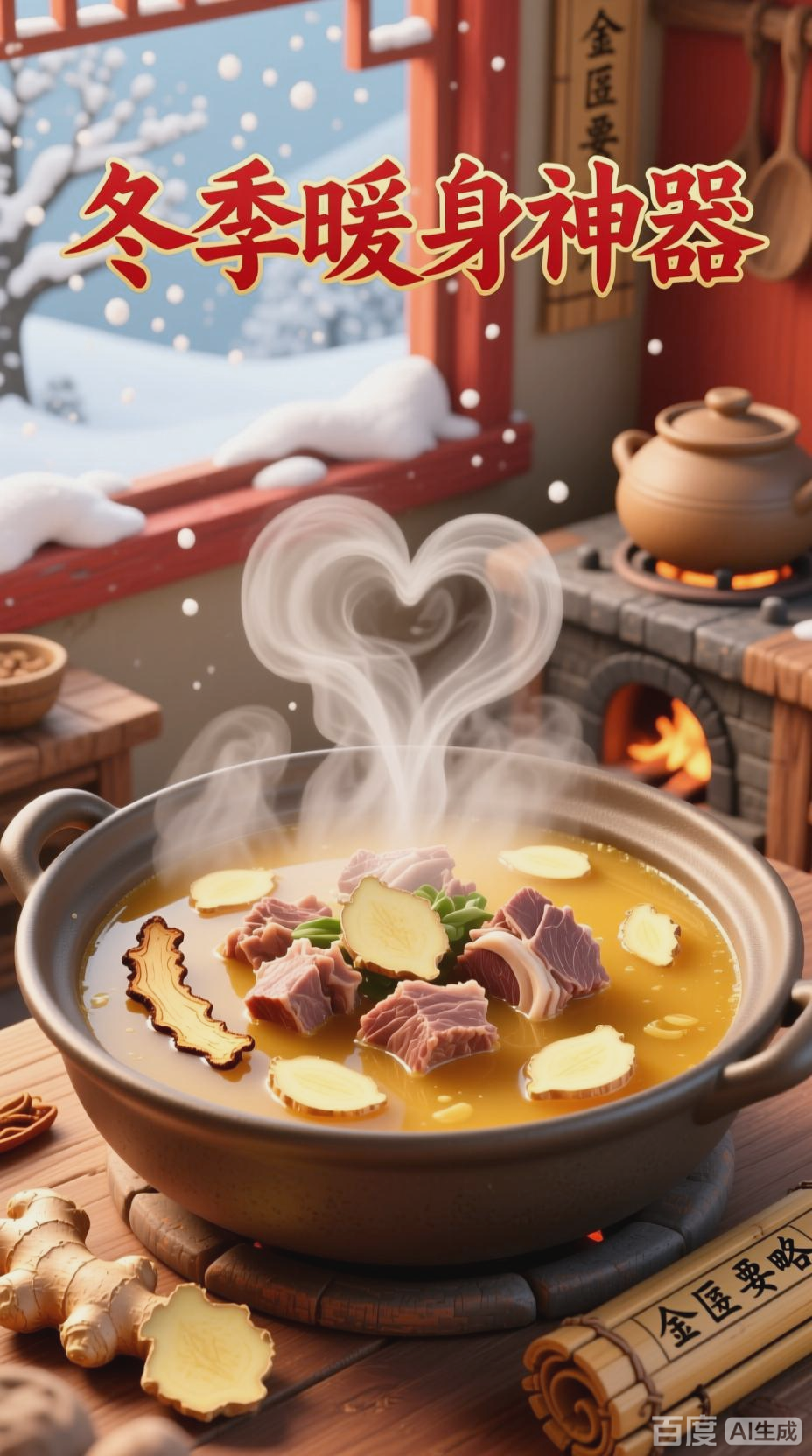 立冬暖身,当归生姜羊肉汤