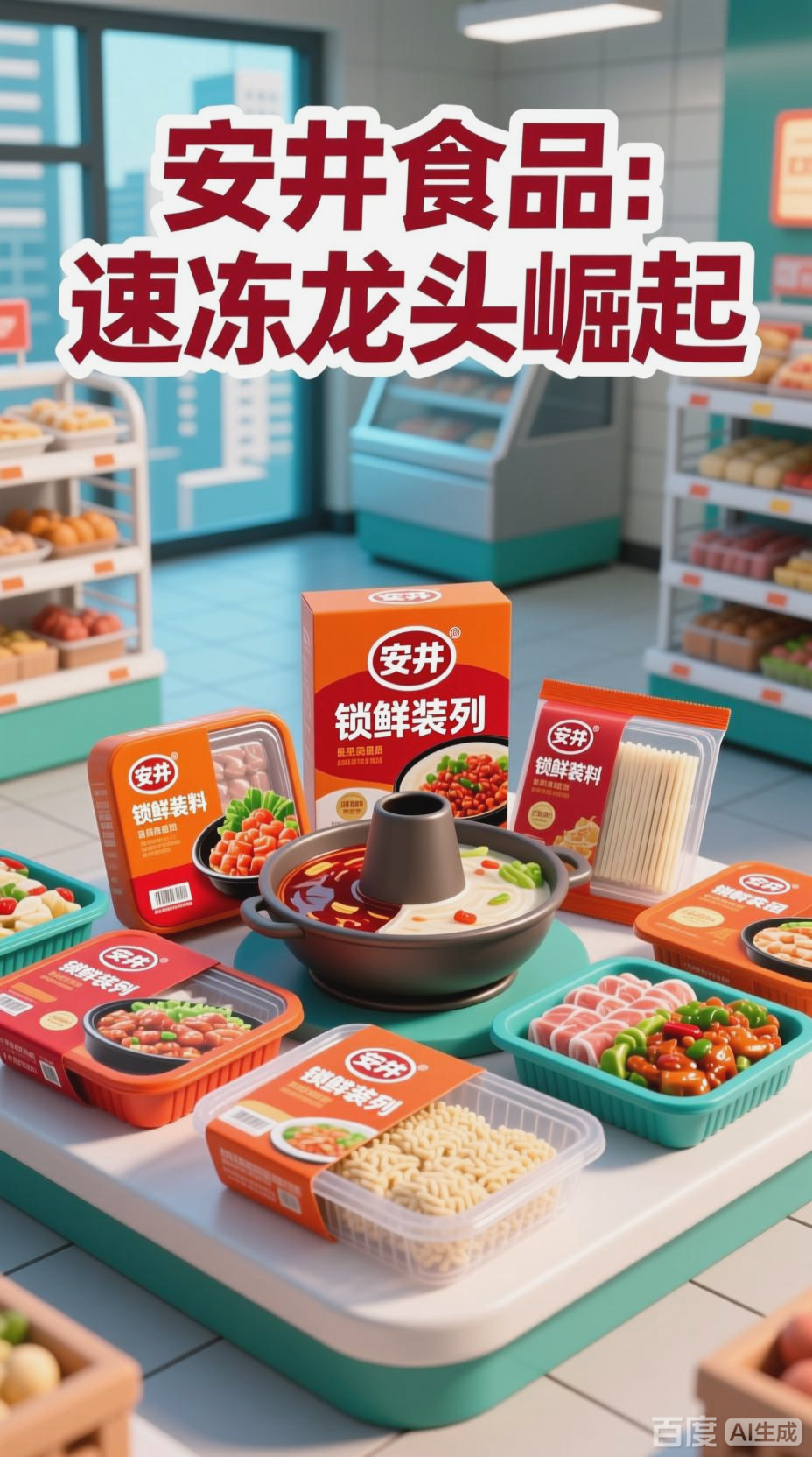 安井食品:食品板块的佼佼者