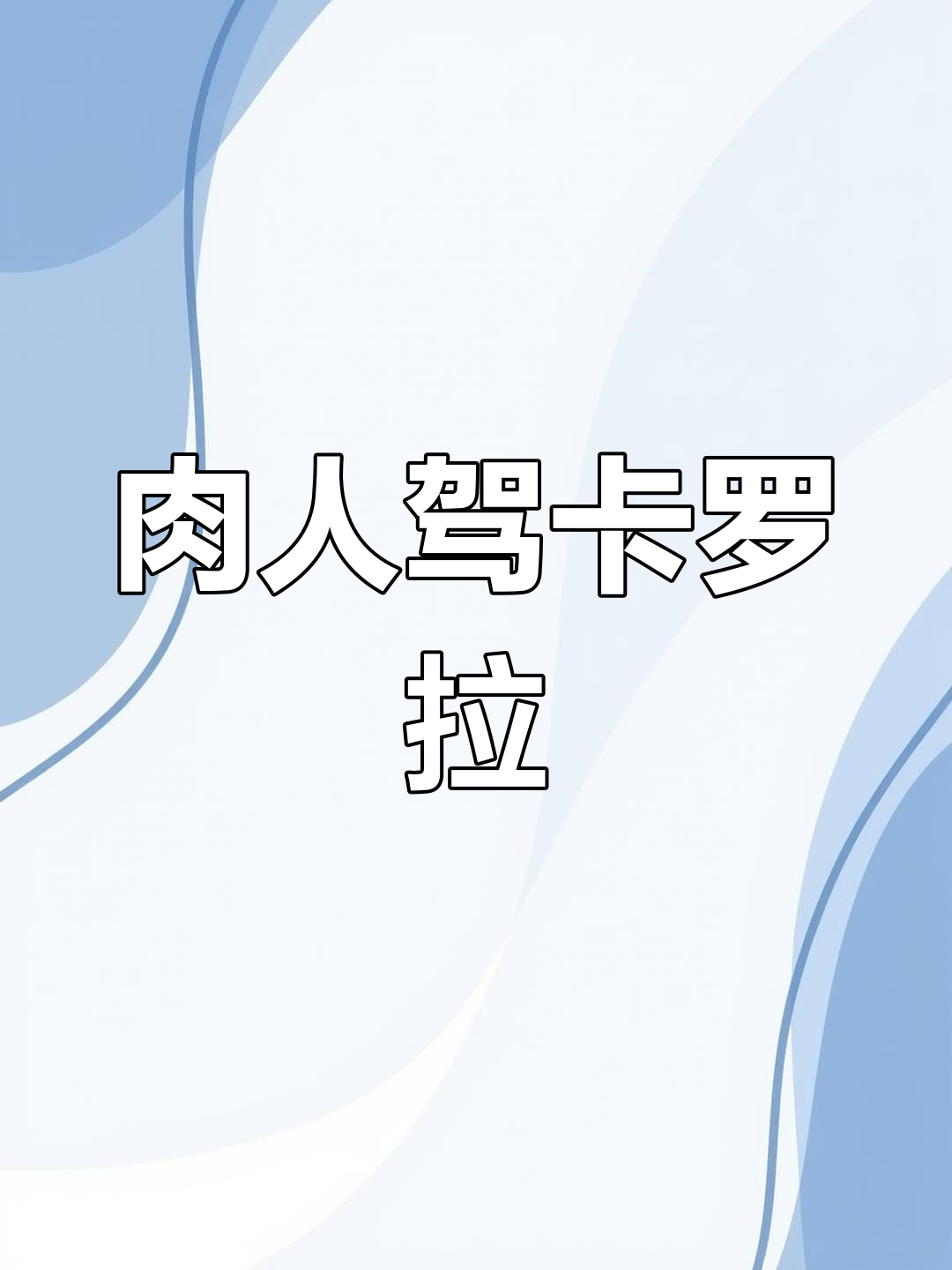“肉车”非卡罗拉,是车主太猛!
