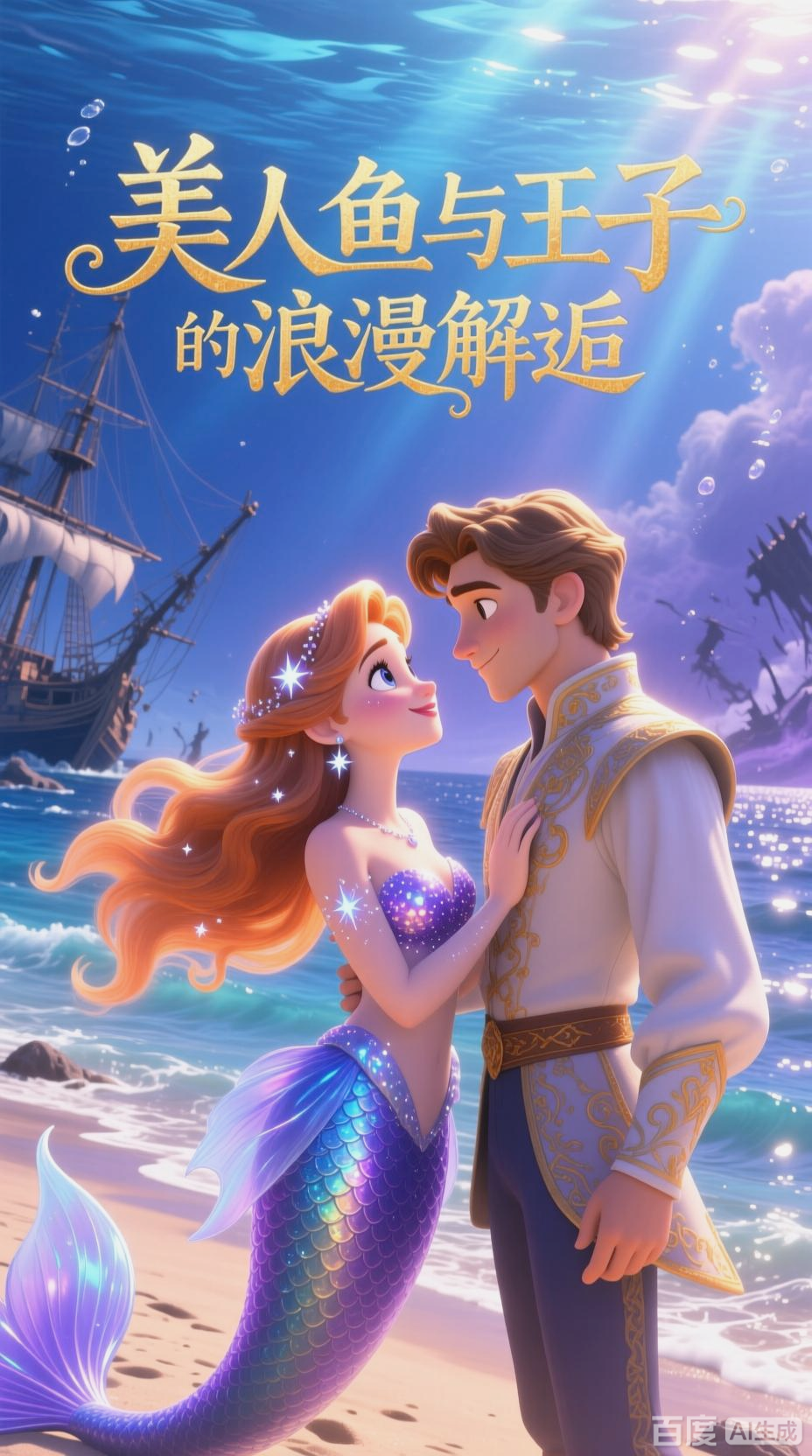 美人鱼与王子的浪漫邂逅