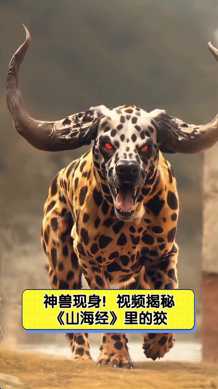 神兽现身!视频揭秘《山海经》里的狡