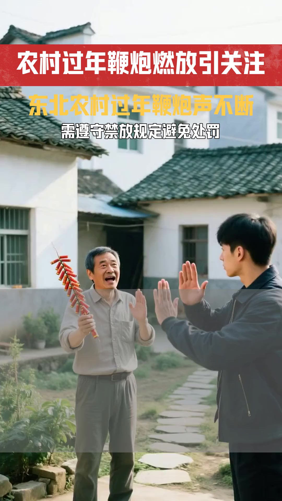 辞旧迎新吃饺子放鞭炮 农村过年放鞭炮是否符合环保及安全法规