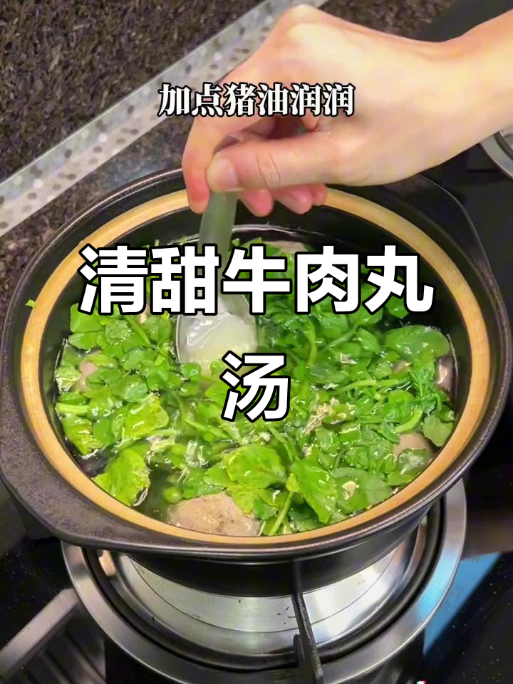 潮汕牛肉丸汤,清甜可口,简单易做