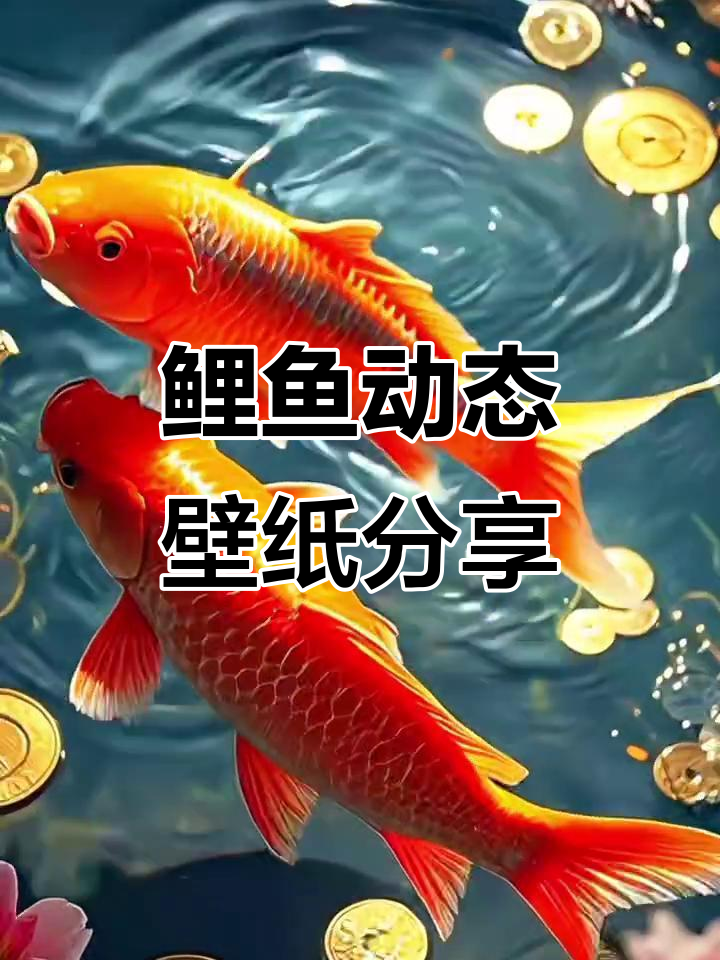 鲤鱼动态壁纸,让你的手机更生动