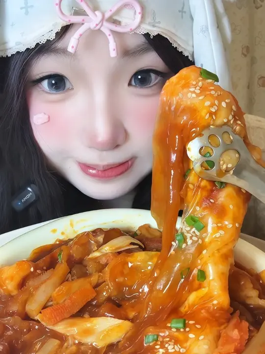 今天吃芝士虾滑蟹柳粉耗子！哎呀呀我想问问宝宝萌，是想看教程放在原来开头的位置还是像这期一样