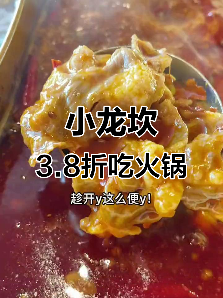 小龙坎火锅3.8折,鸳鸯锅必试!海鲜肉类全都有