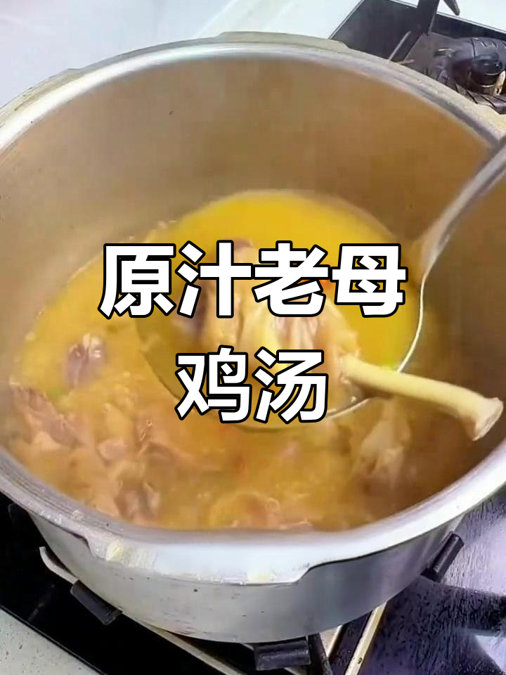 轻松炖出美味老母鸡汤,原汁原味不柴