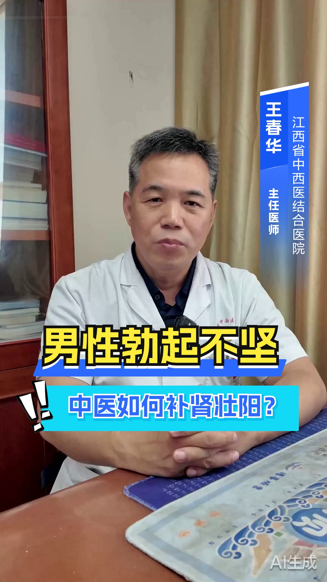 男性勃起不坚，中医如何补肾壮阳？