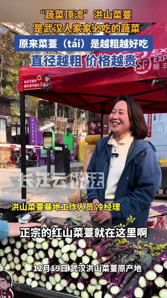 洪山菜薹越粗越好吃,你吃对了吗?