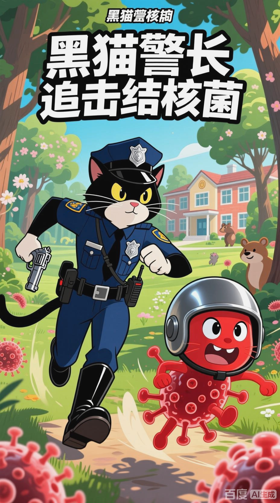 黑猫警长追击结核菌行动