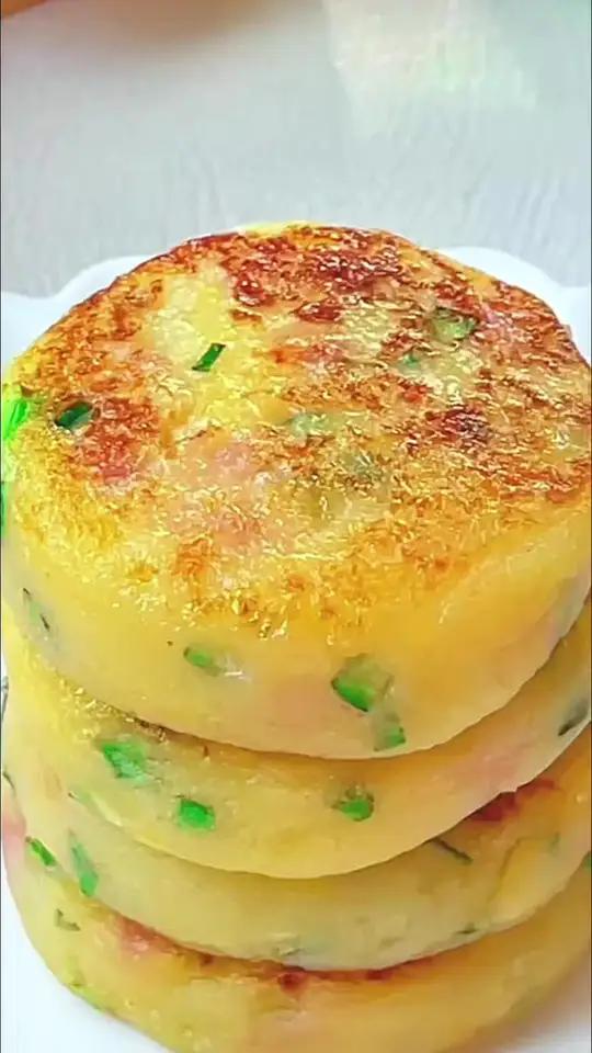 土豆蔬菜饼 土豆饼这么做,软糯香甜,外皮酥香味道鲜美我要上热门宝宝辅食美食好吃到停不下来