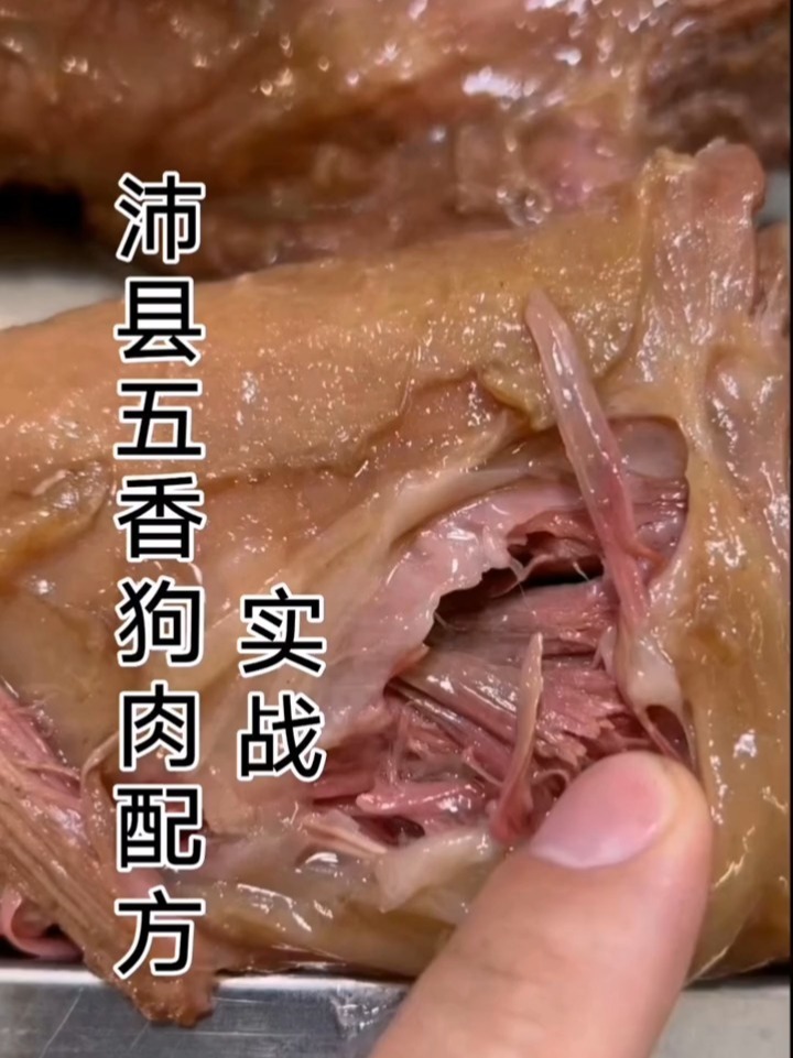 五香狗肉配方,我以文字的形式放在最后放
