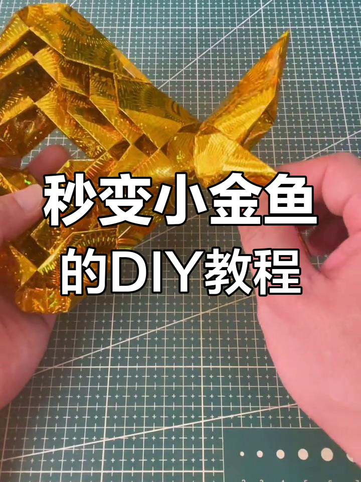 用胶水和眼睛打造可爱小金鱼,简单又有趣!