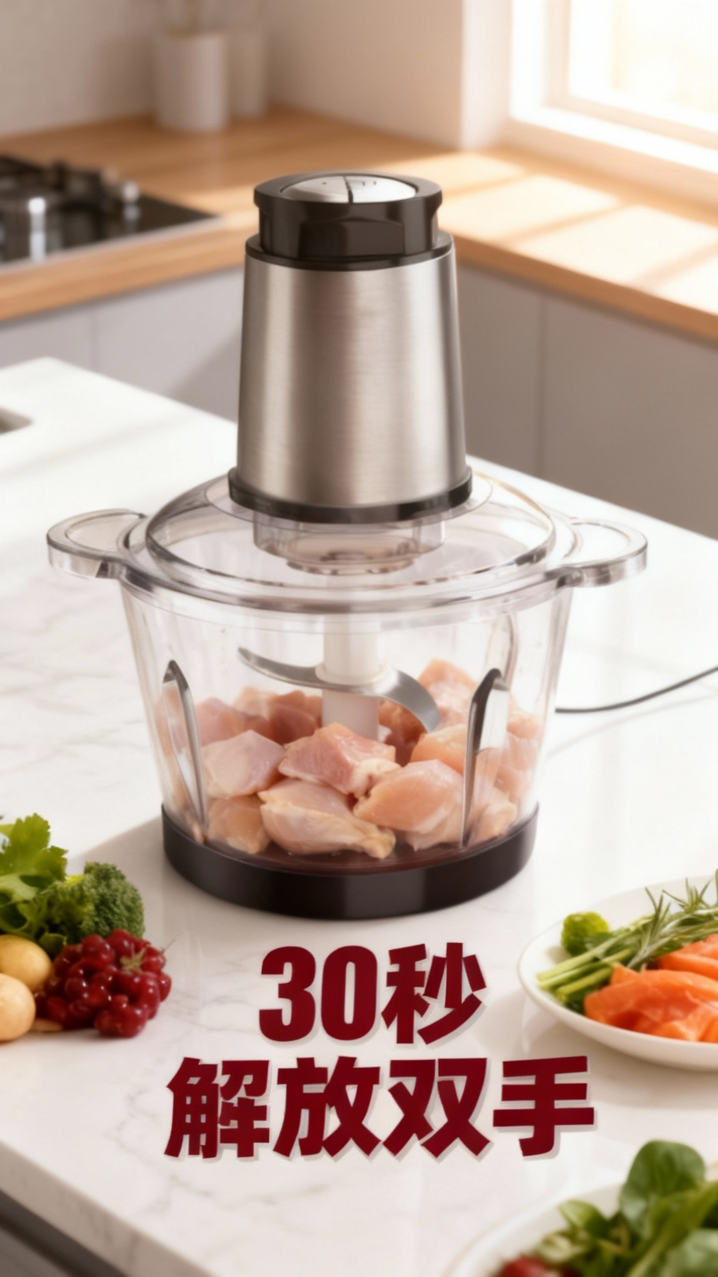 家用绞肉机,30秒解放双手