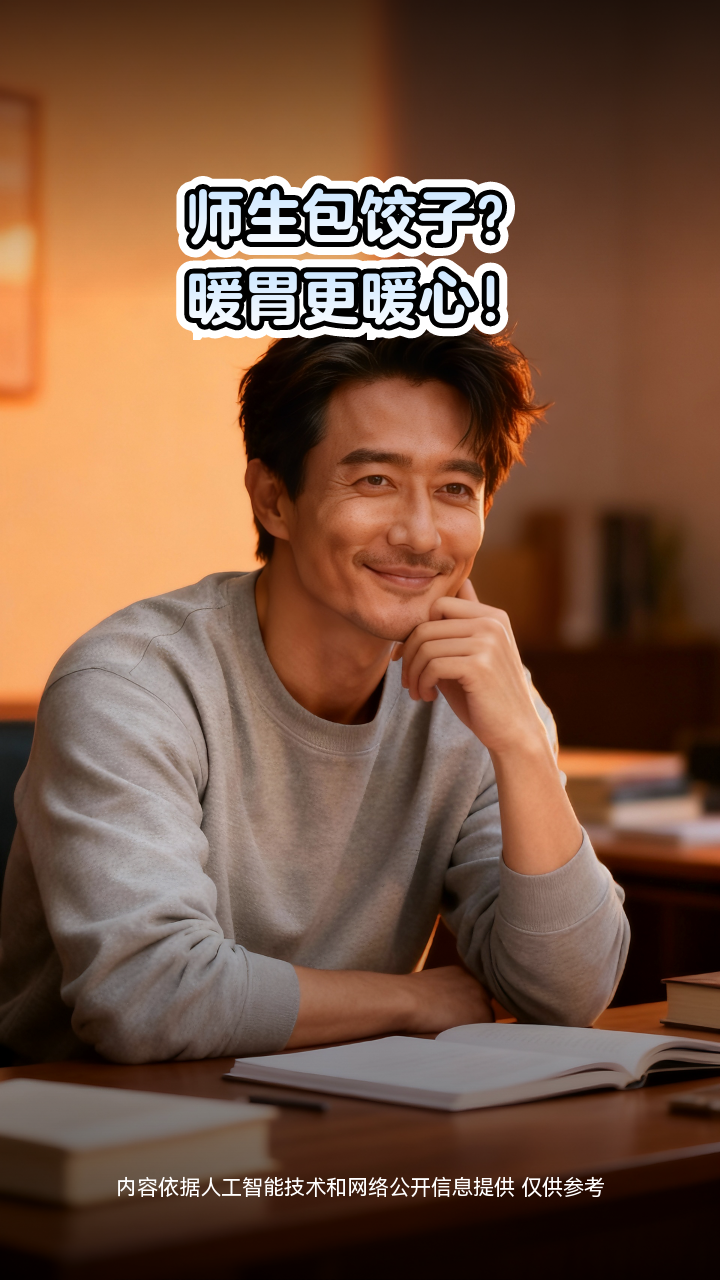 师生包饺子？暖胃更暖心！