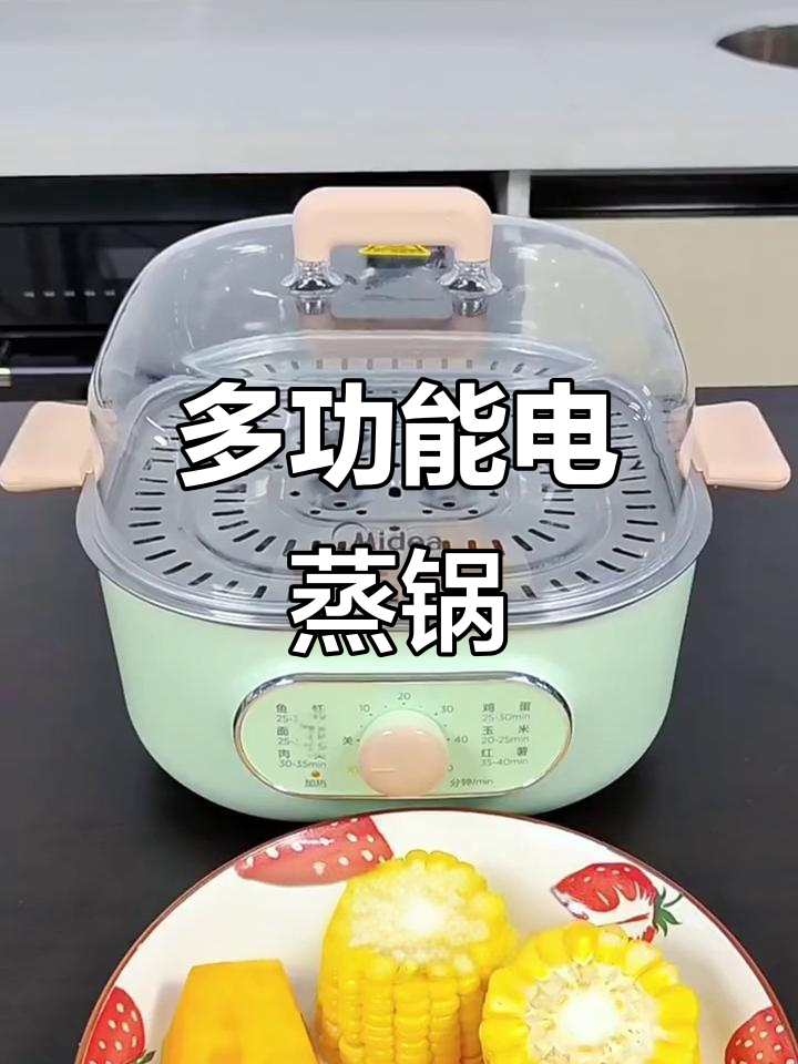 美的电蒸锅,早餐晚餐全搞定!炖汤煮饭一机到位