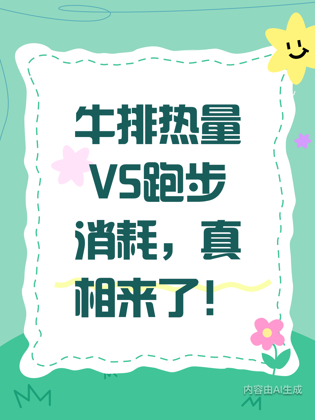 一块牛排=跑步1小时?热量真相大揭秘!
