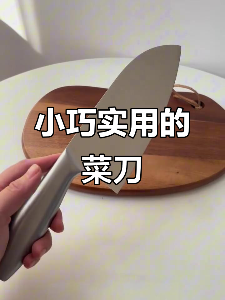 这款小菜刀,轻便又实用,切菜不费力,清洗方便!