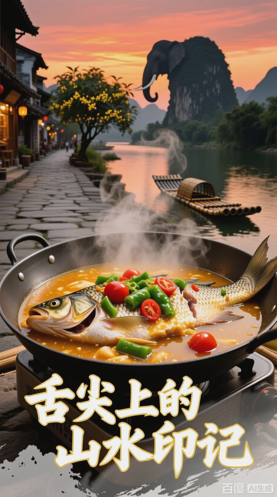 阳朔啤酒鱼,舌尖上的山水印记