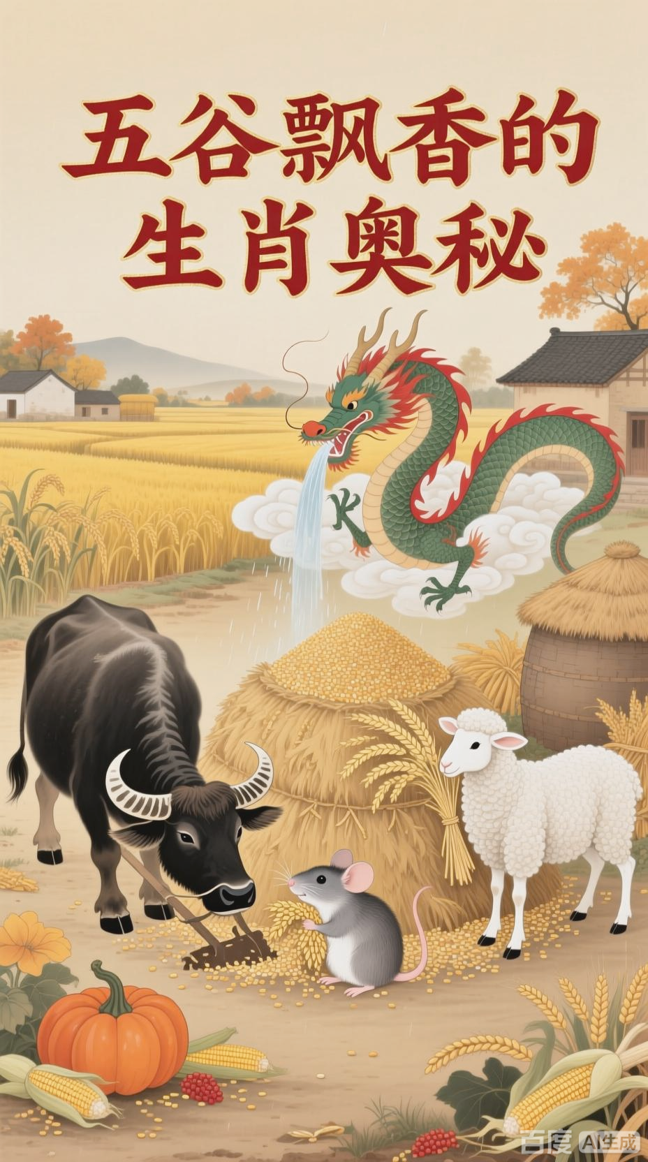 五谷飘香与生肖的奥秘
