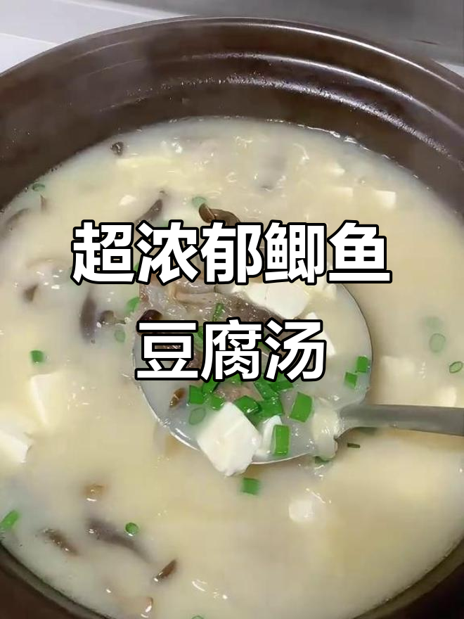 燕菜鲫鱼豆腐汤,超浓郁不腥!教你做美味浓汤