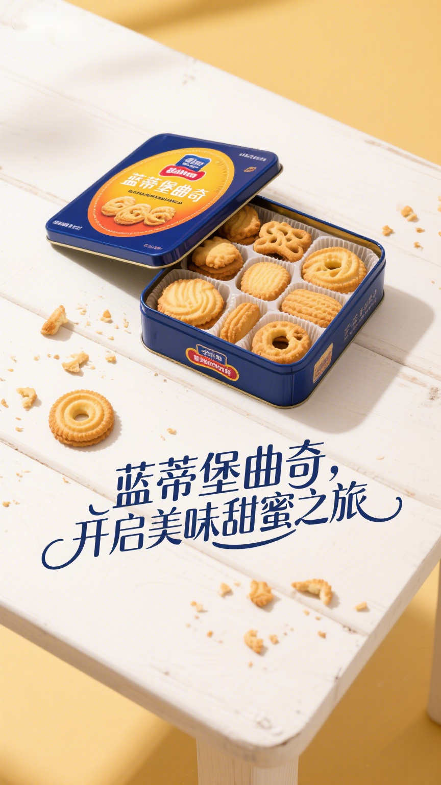 蓝蒂堡曲奇开启美味甜蜜之旅