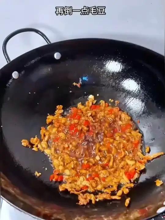 雪菜炒毛豆真的太下饭了