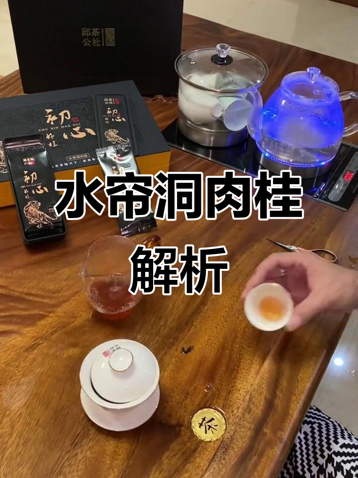 武夷岩茶大揭秘:水帘洞肉桂与初心好桂的完美结合