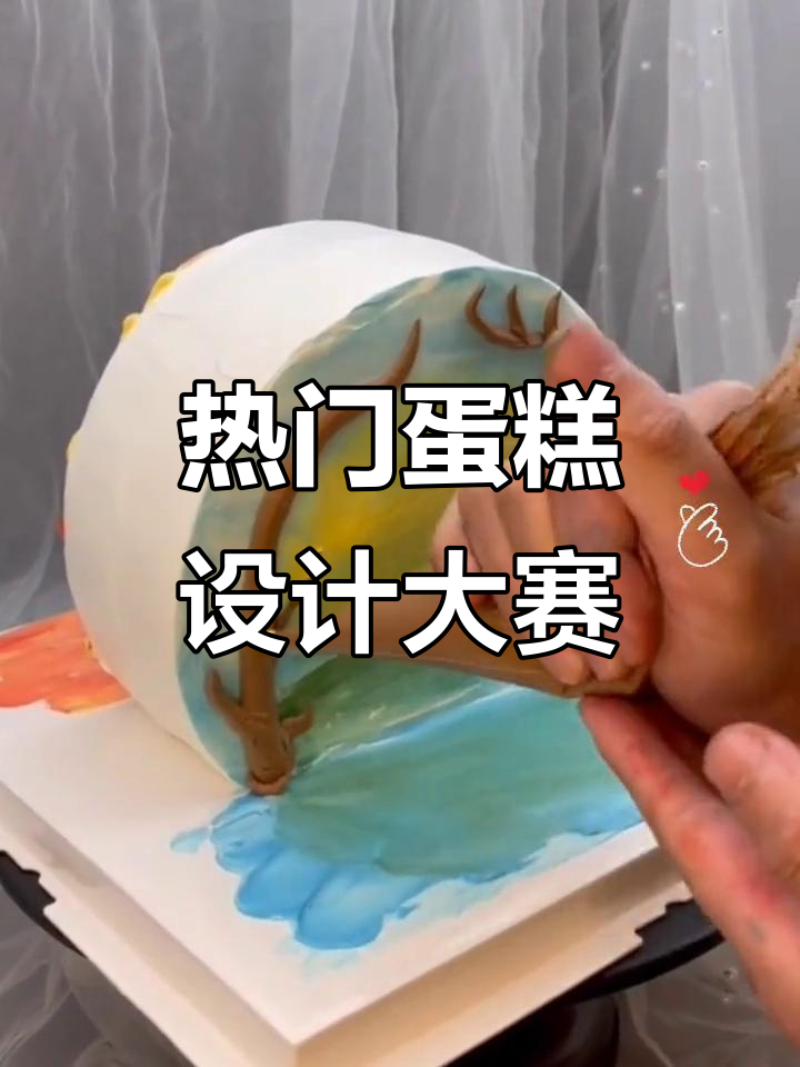 创意蛋糕大挑战,谁能做出最火的设计?
