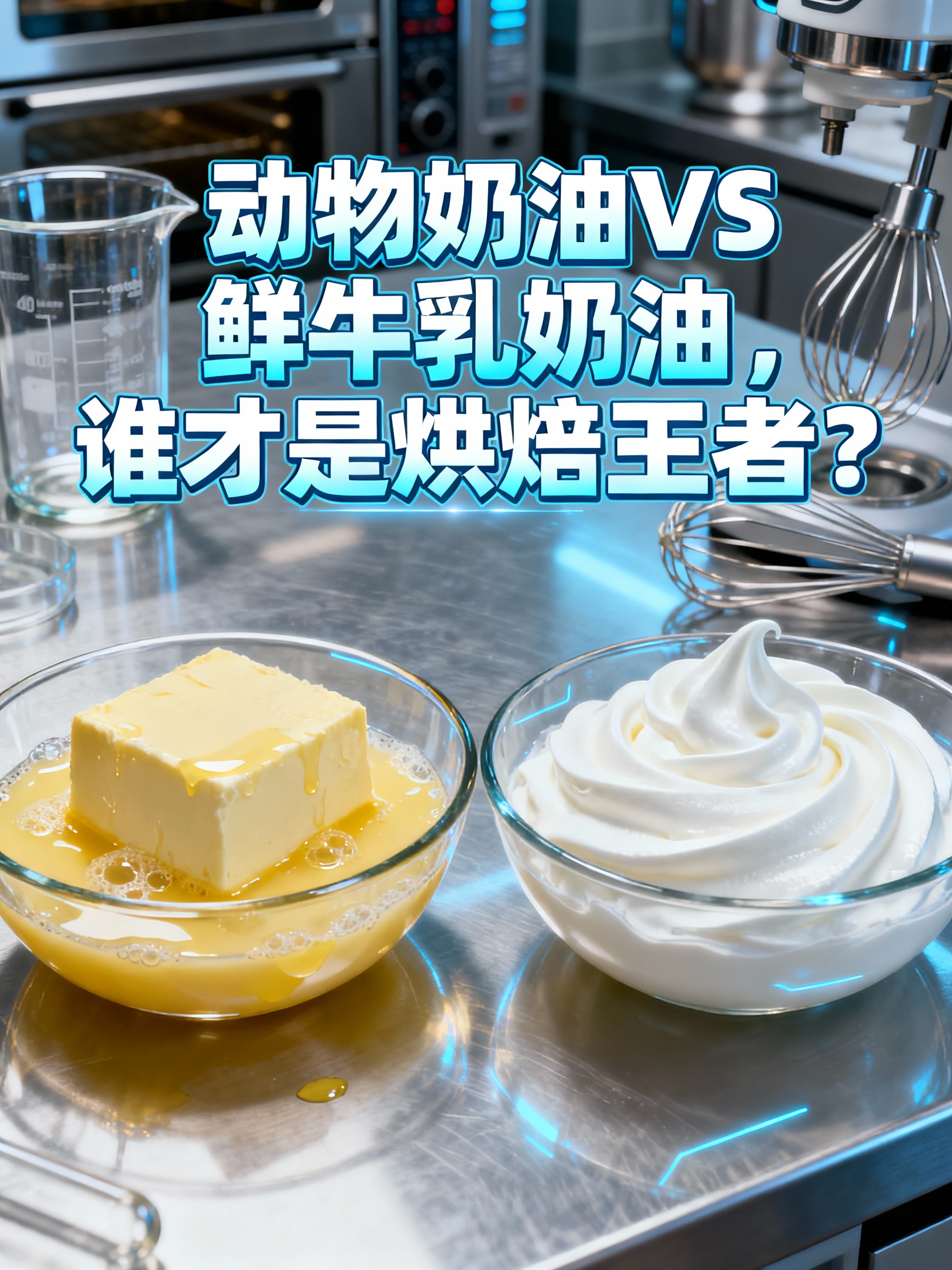 动物奶油VS鲜牛乳奶油,谁才是烘焙王者?