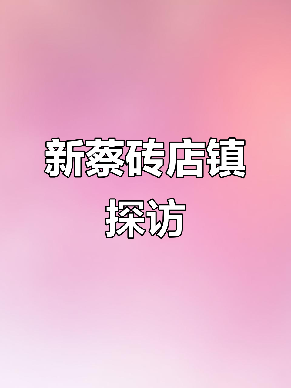 河南新蔡砖店镇:魅力风情与文化传承