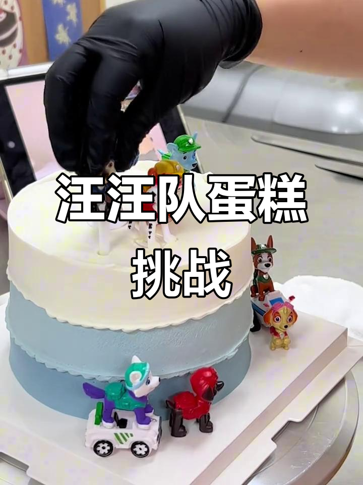 男孩生日蛋糕大变身，汪汪队立功！