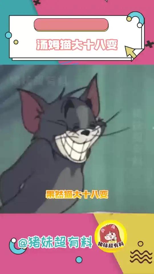 还是喜欢小时候的汤姆～汤姆猫 猫咪 搞笑
