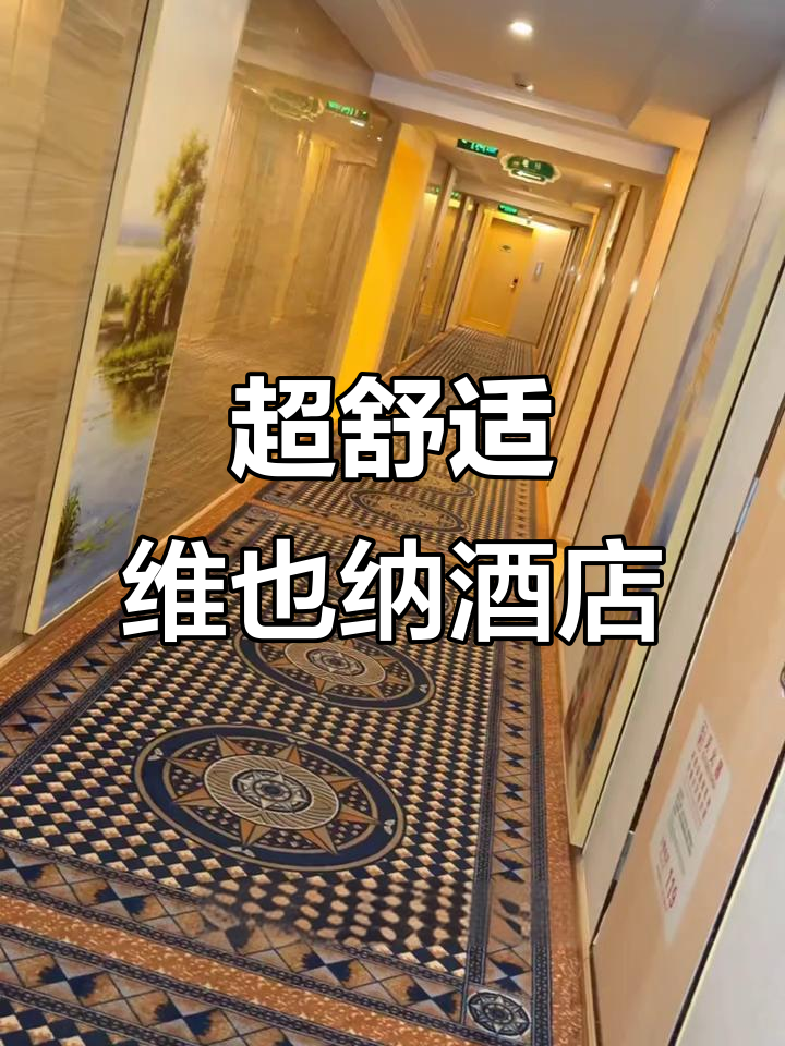 维也纳国际酒店:欧式轻奢,智能设备一应俱全