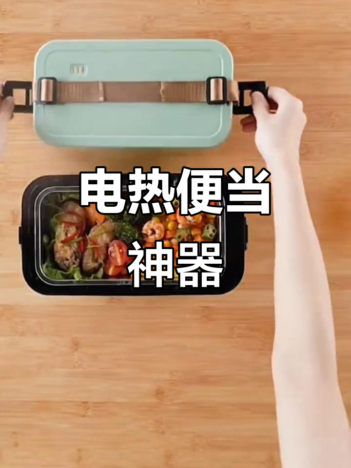 便携电热饭盒,加热保温蒸煮一体,上班族必备
