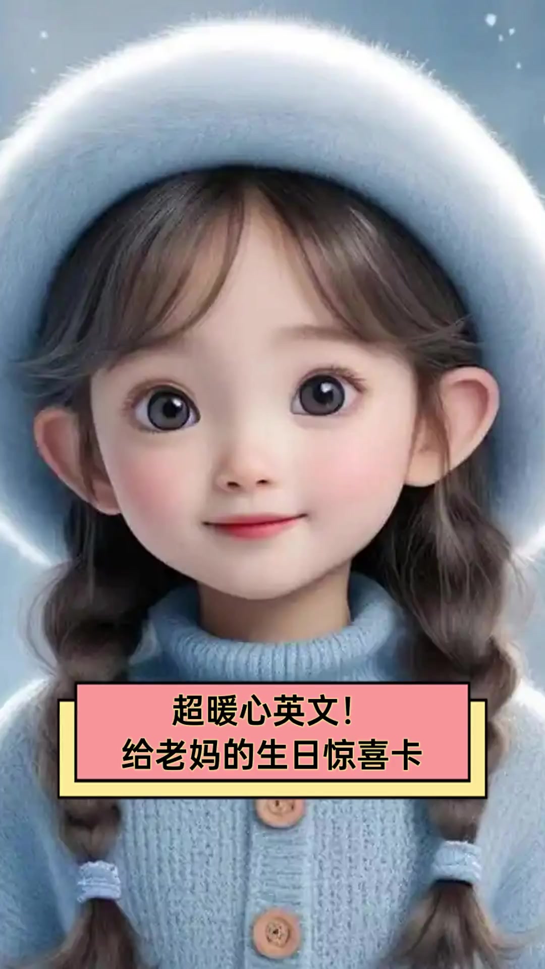 超暖心英文!给老妈的生日惊喜卡