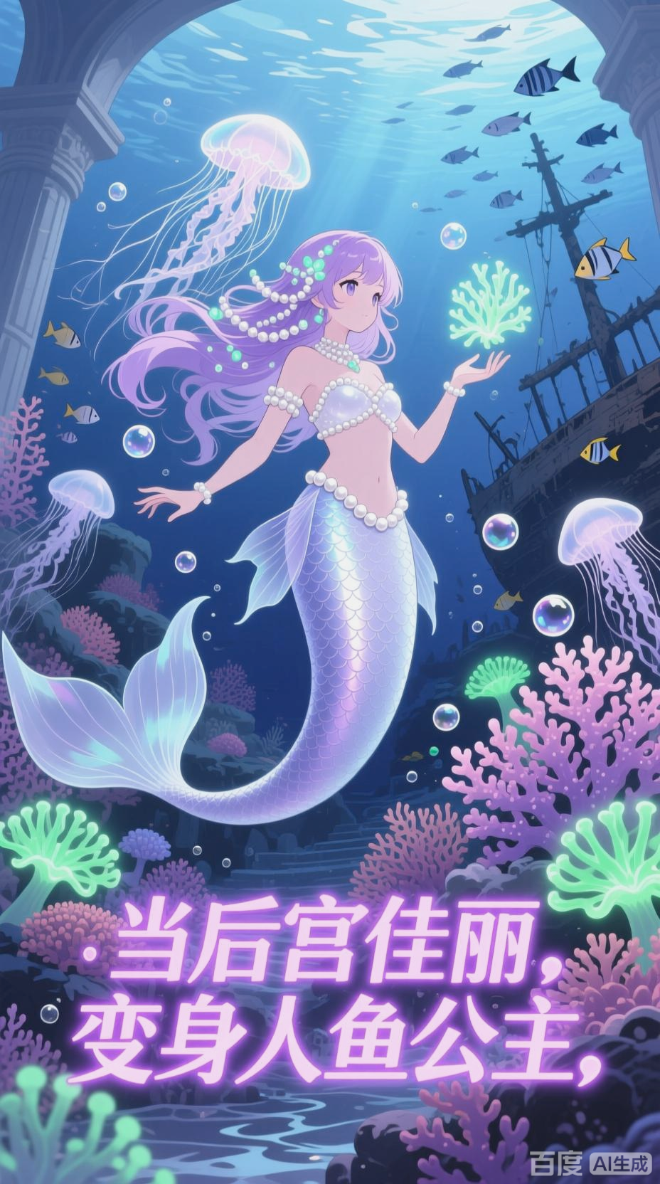 后宫动漫的人鱼奇幻之旅