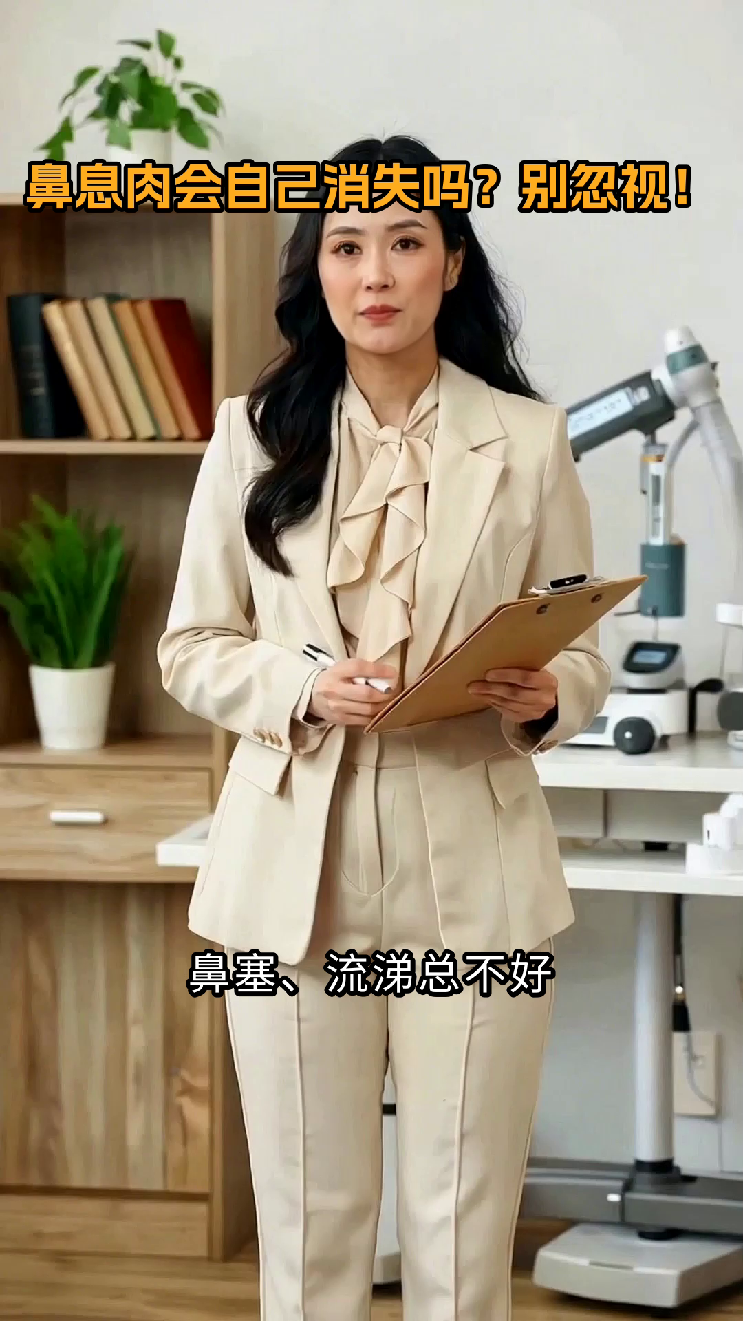 鼻息肉会自己消失吗?别忽视!