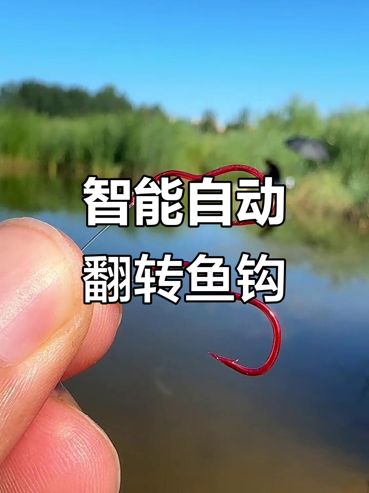 自动翻转鱼钩，钓鱼更轻松！央视推荐李火明鱼钩