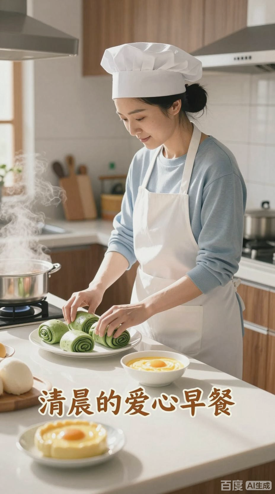 清晨烘焙,营养早餐的温馨时光