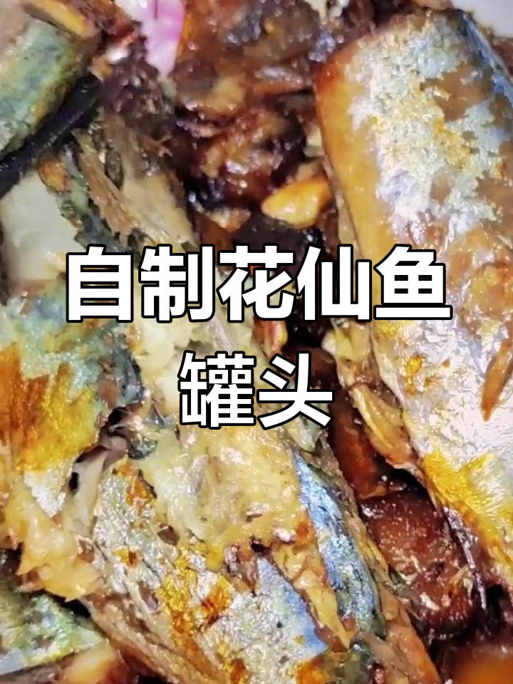 潮汕风味花仙鱼罐头,家常美味做法