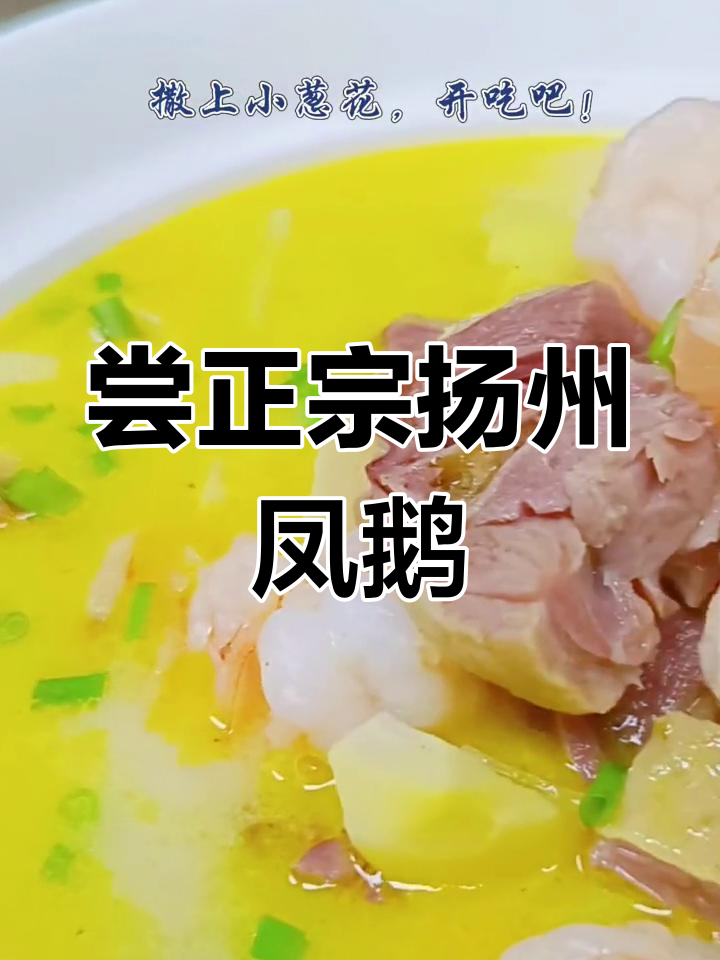 扬州凤鹅,地道美味不容错过!